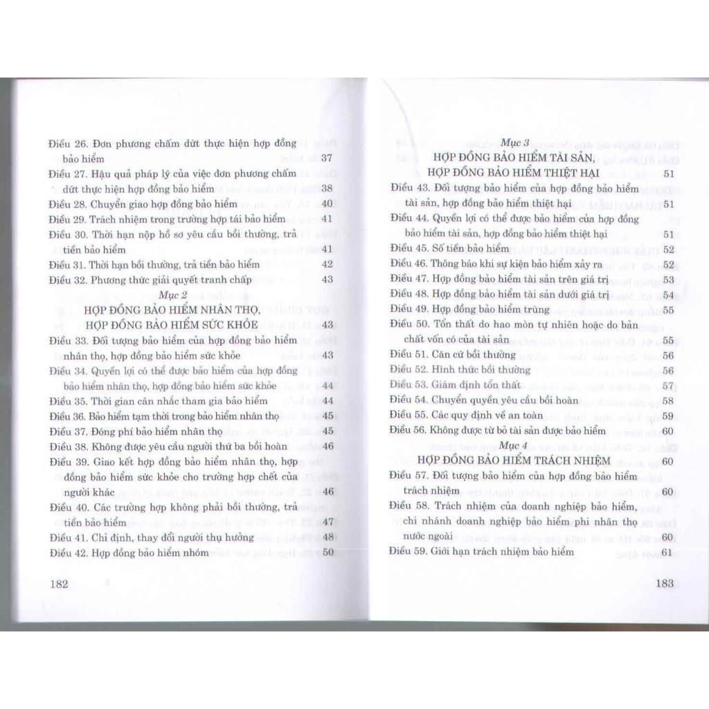 Sách - Luật Kinh Doanh Bảo Hiểm - NXB Chính Trị Quốc Gia