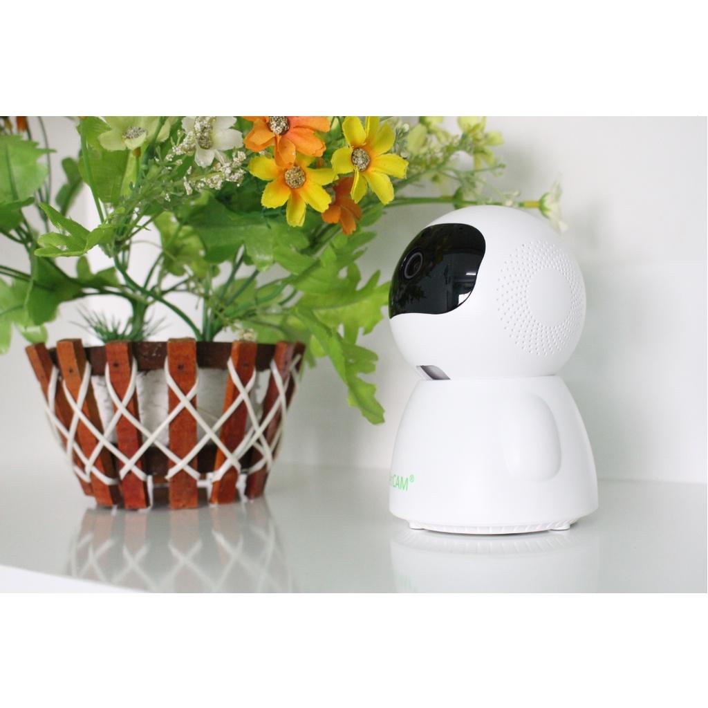 Camera IP wifi giám sát NetCAM NVA2.0 / NVA3.0 , Xoay 360 độ, Đàm thoại 2 chiều, Báo động qua điện thoại - Hàng chính hãng