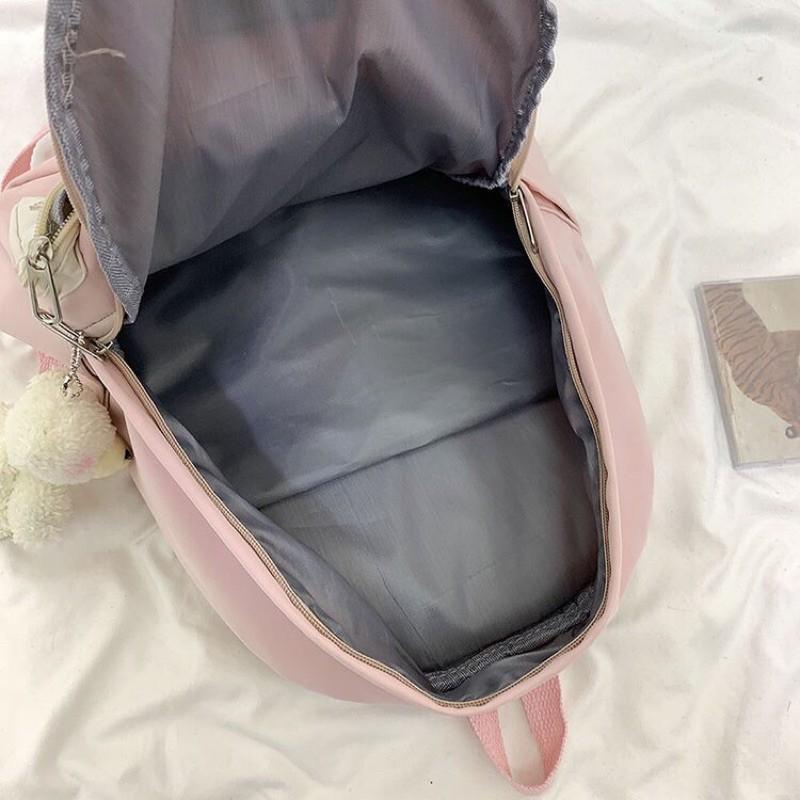 Balo ulzzang nữ đi học chống nước đựng laptop, sách vở Hàn Quốc
