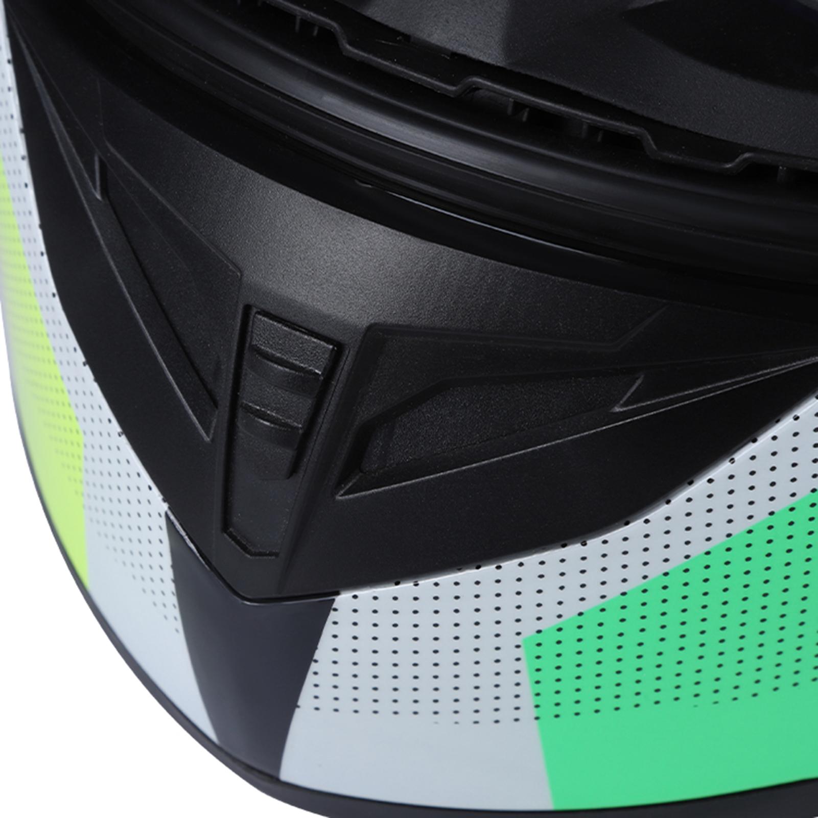 Motorcycle Helmet Full Face Rapid Street Helmet Unisex Adult Cool Rider Equipment Four Seasons New Street Touring Motorcycle Helmet Style D Size L