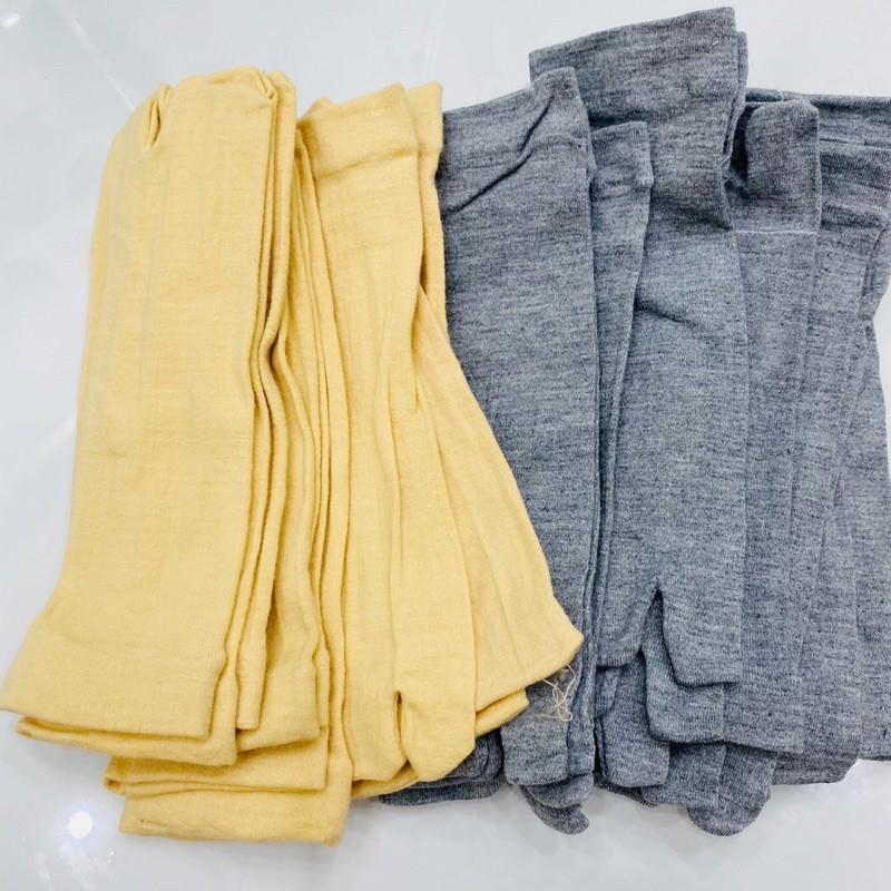 COMBO 10 Đôi Vớ Xỏ Ngón Nữ Freesize Cotton Dày