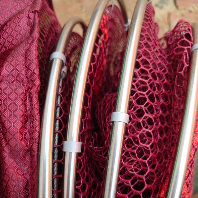 Giỏ Đựng Cá Rọng Đựng Cá khung kim loại siêu bền, túi đựng cá KK-2