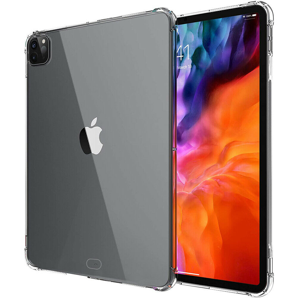 Ốp lưng silicone dẻo chống sốc Dada cho iPad Pro 11 inch 2018/ 2020 (Trong suốt) - Hàng chính hãng