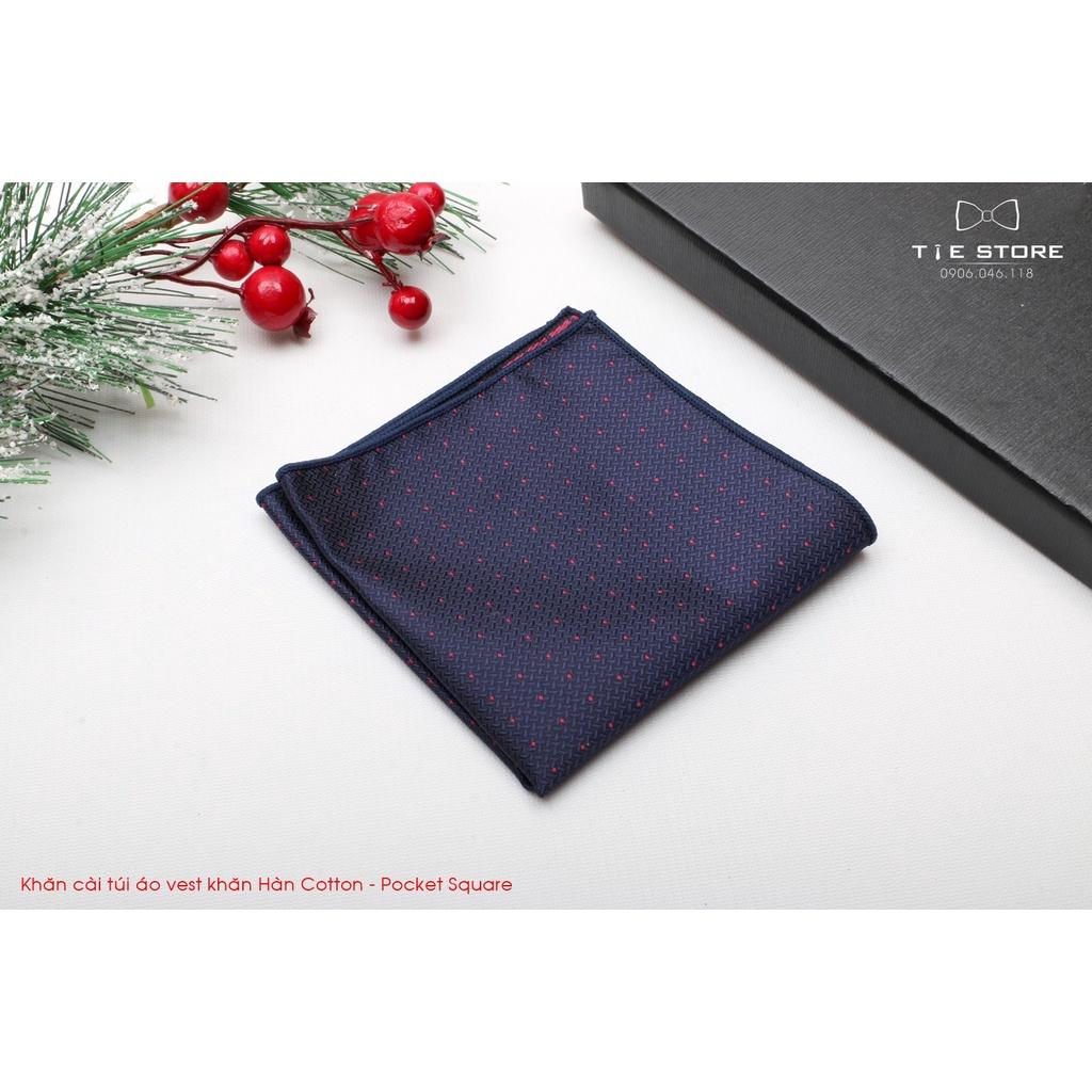 Khăn cài túi áo vest Hàn Quốc