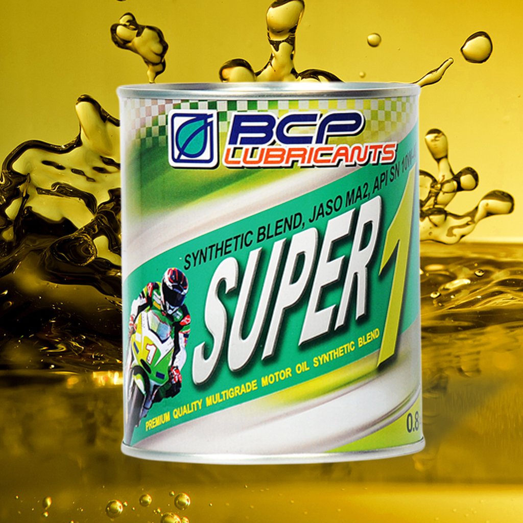 Dầu Nhớt Bán Tổng Hợp Cao Cấp Cho Xe Số 4T BCP Synthetic Blend 10w40 Nhập Khẩu Thái Lan (0.8L)