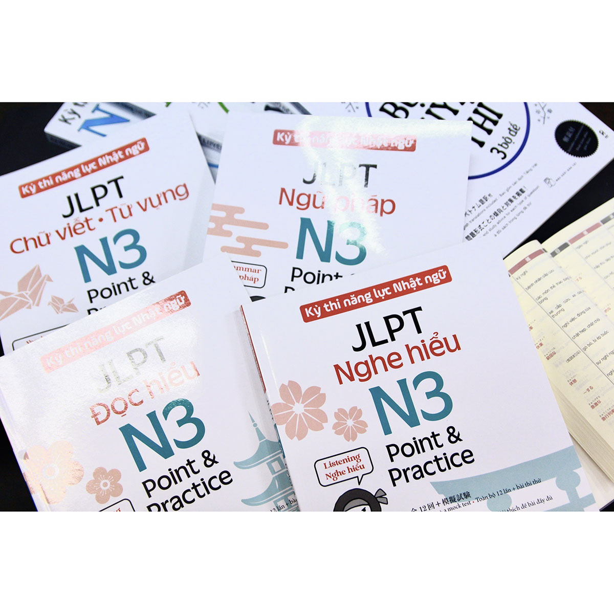 Kỳ thi năng lực Nhật ngữ: Point &amp; Practice N3 - Ngữ pháp