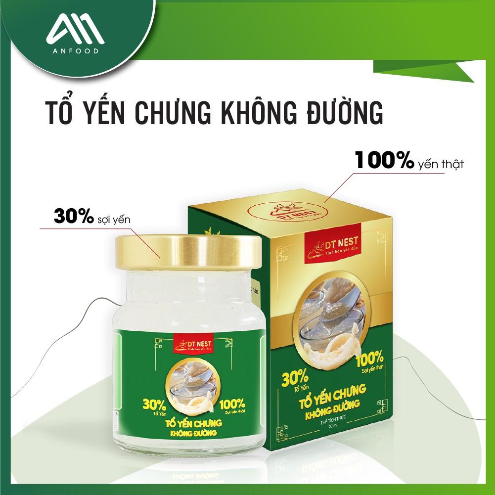 Tổ Yến chưng không đường (Hũ 70ml), nước yến DT Khánh Hòa