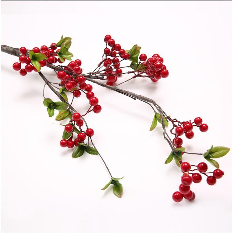 Cành cổ quả cherry trang trí/Cành giả