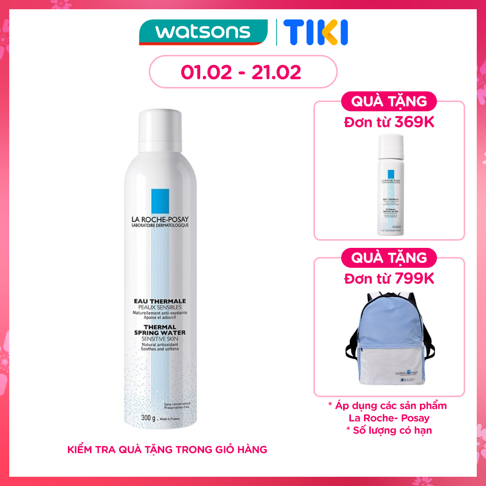 Nước Xịt Khoáng La Roche-Posay Giúp Làm Dịu & Bảo Vệ Da 300ml