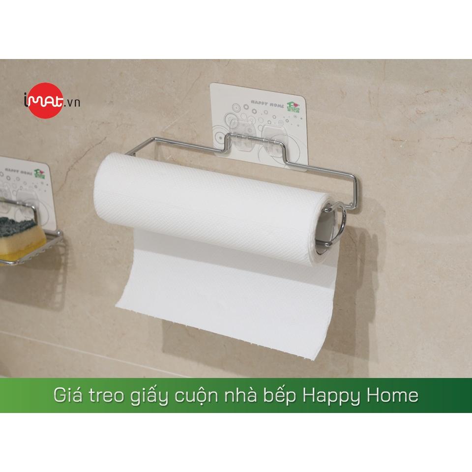 IMat Giá treo giấy cuộn nhà bếp, bóng dính thoải mái, dính trên mọi bề mặt