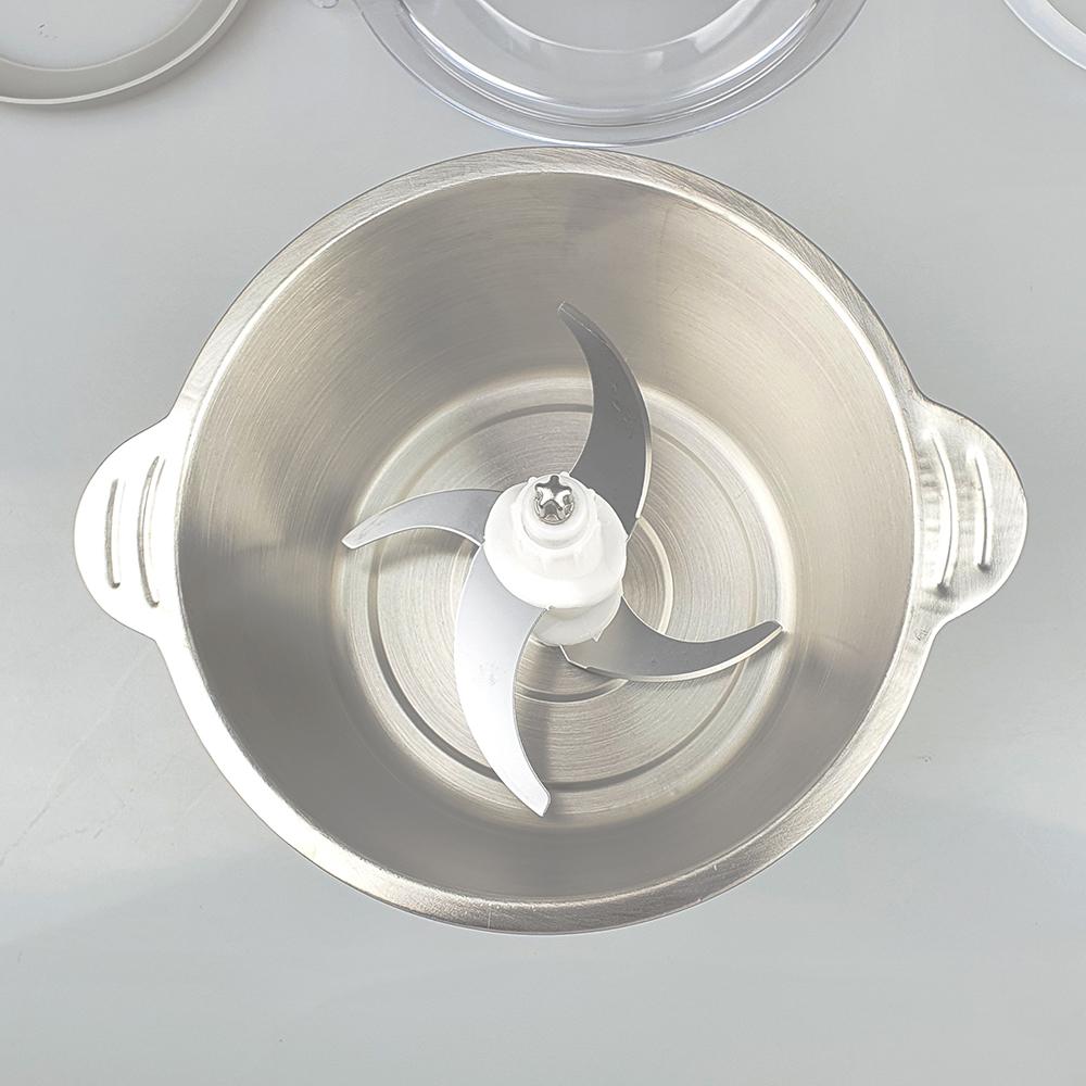 Máy xay thịt, xay cá, thực phẩm cối inox 304 dung tích 1.8L, công suất 350W xay cực nhuyễn