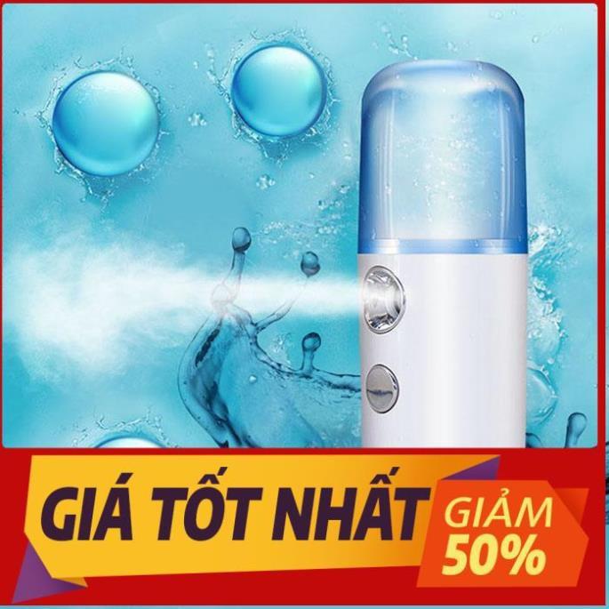 Máy phun sương tạo độ ẩm bình xịt khoáng nano xông chăm sóc cho da mặt cầm tay mini
