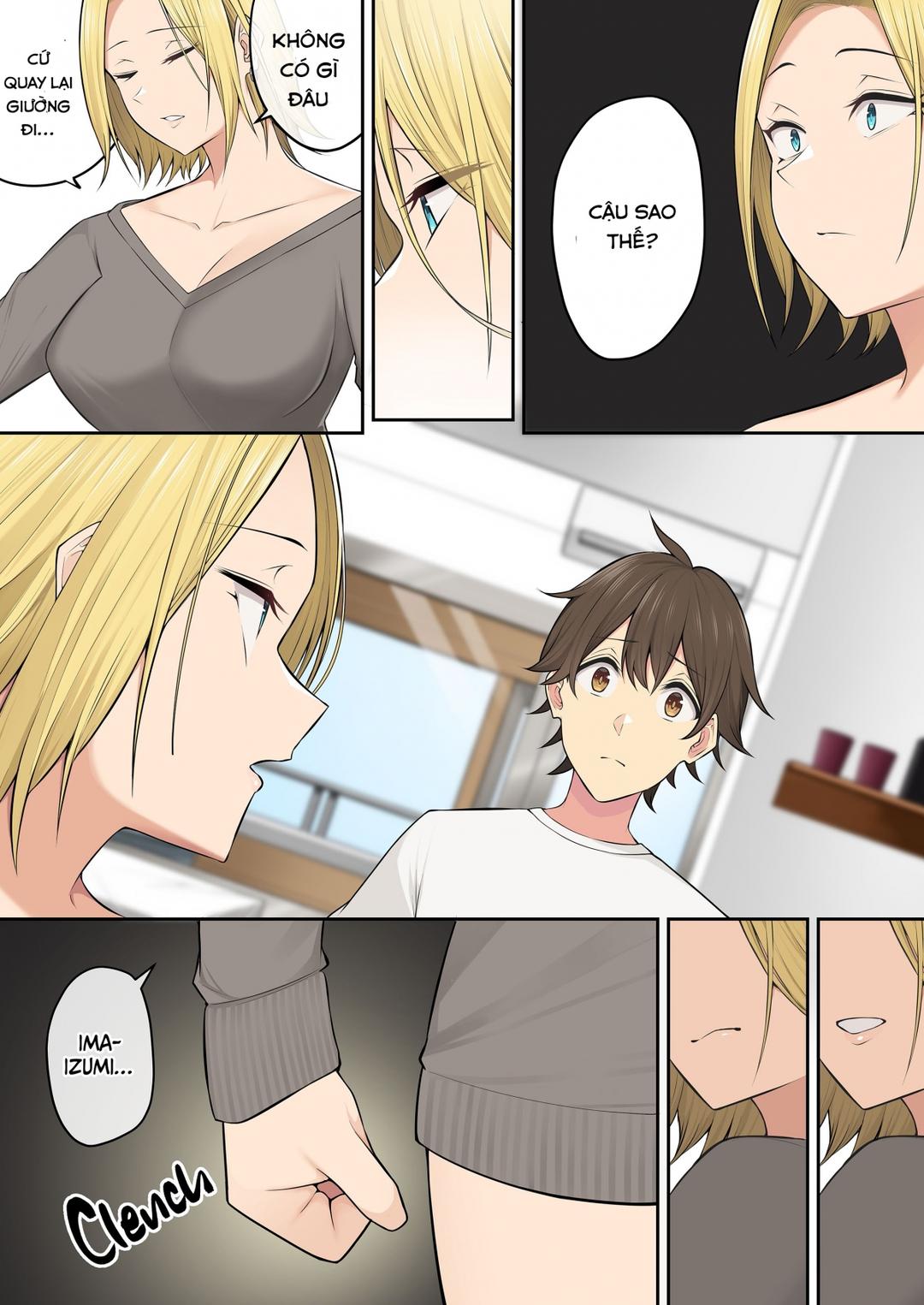 imaizumi đưa cả bầy gyaru về nhà mình chapter 5 50