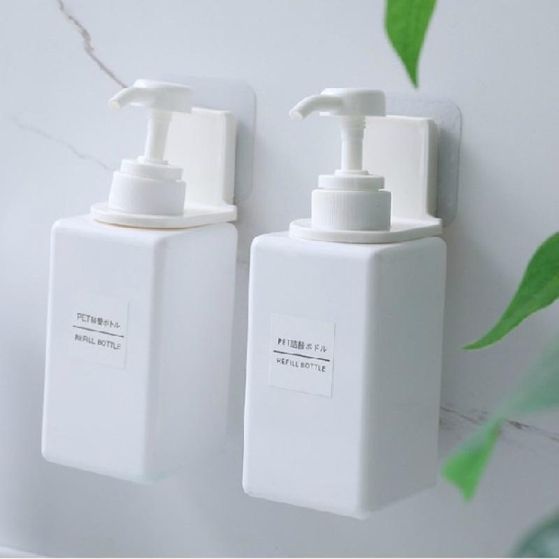 Móc Treo Dầu Gội Đầu , Móc Treo Chai Sữa Tắm Dán Tường Nhà Tắm Siêu Chắc