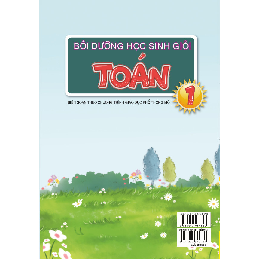 Sách - Bồi Dưỡng Học Sinh Giỏi Toán Lớp 1 - Biên soạn theo chương trình GDPT mới - ndbooks