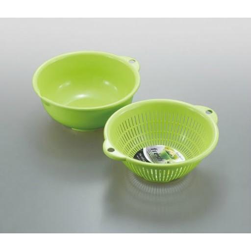 BỘ RỔ NHỰA KÈM CHẬU NỘI ĐỊA NHẬT BẢN