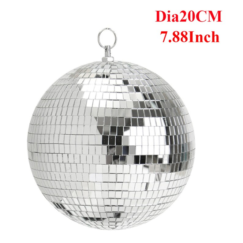 Quả cầu gương Disco bạc trang trí, chụp ảnh studio