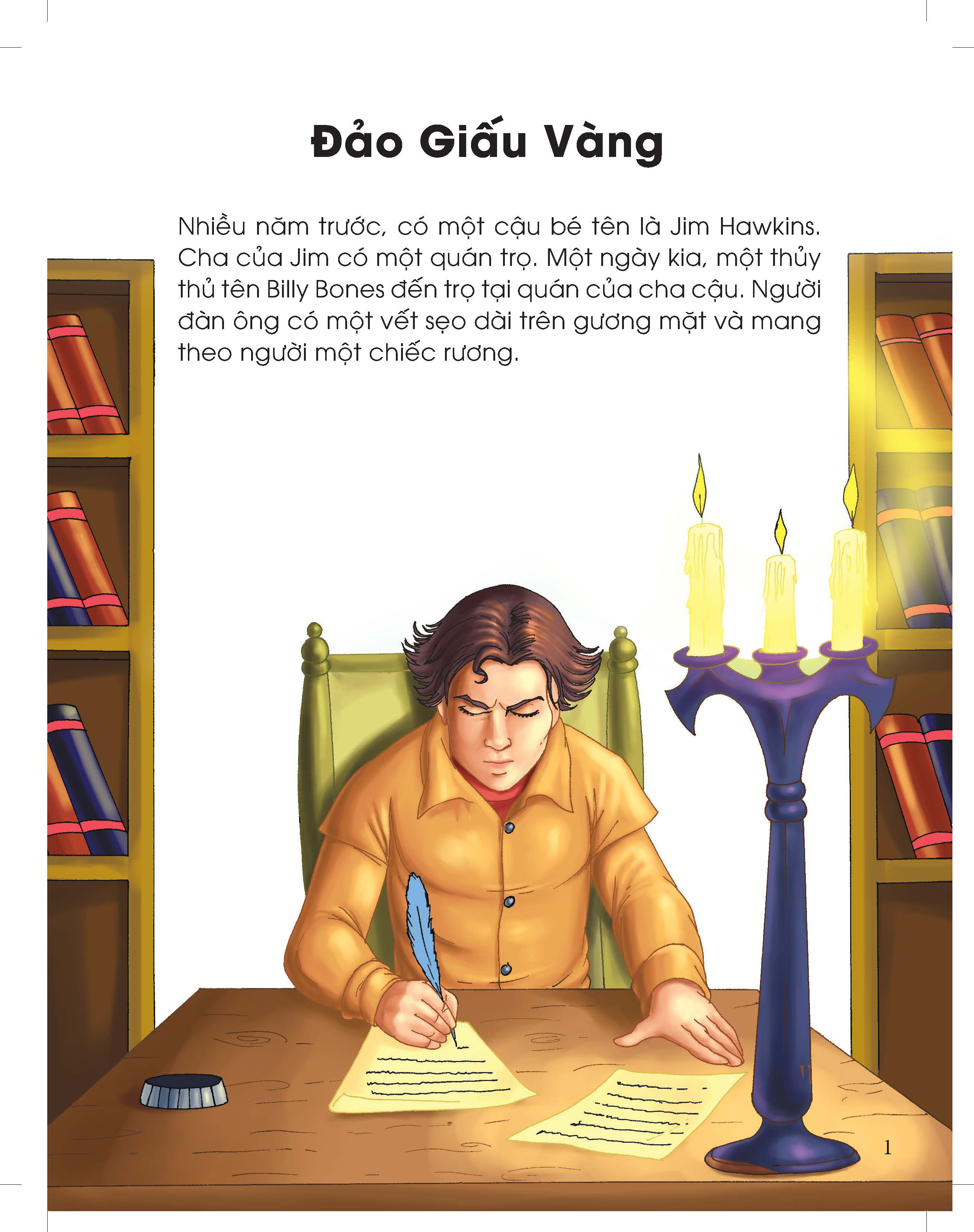 Những câu chuyện tuyệt vời - Đảo Giấu Vàng