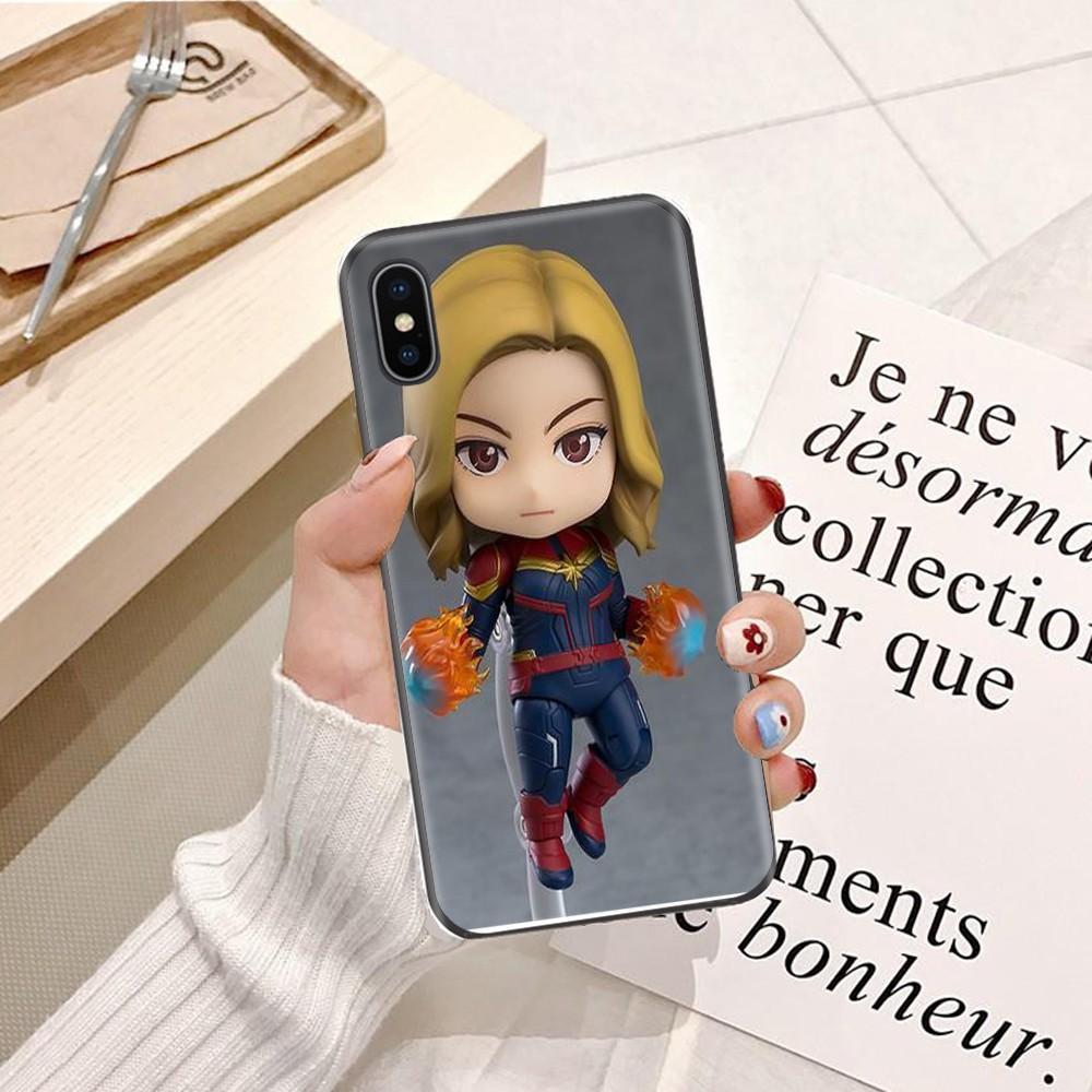 Ốp lưng dành cho iPhone XS Silicon dẻo hình Cô Bé Siêu Nhân