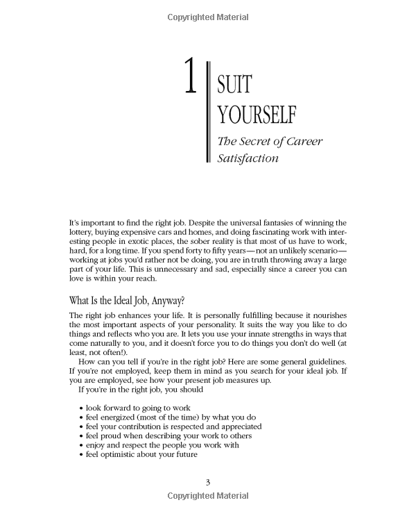 Do What You Are: Discover The Perfect Career For You Through The Secrets Of Personality Type