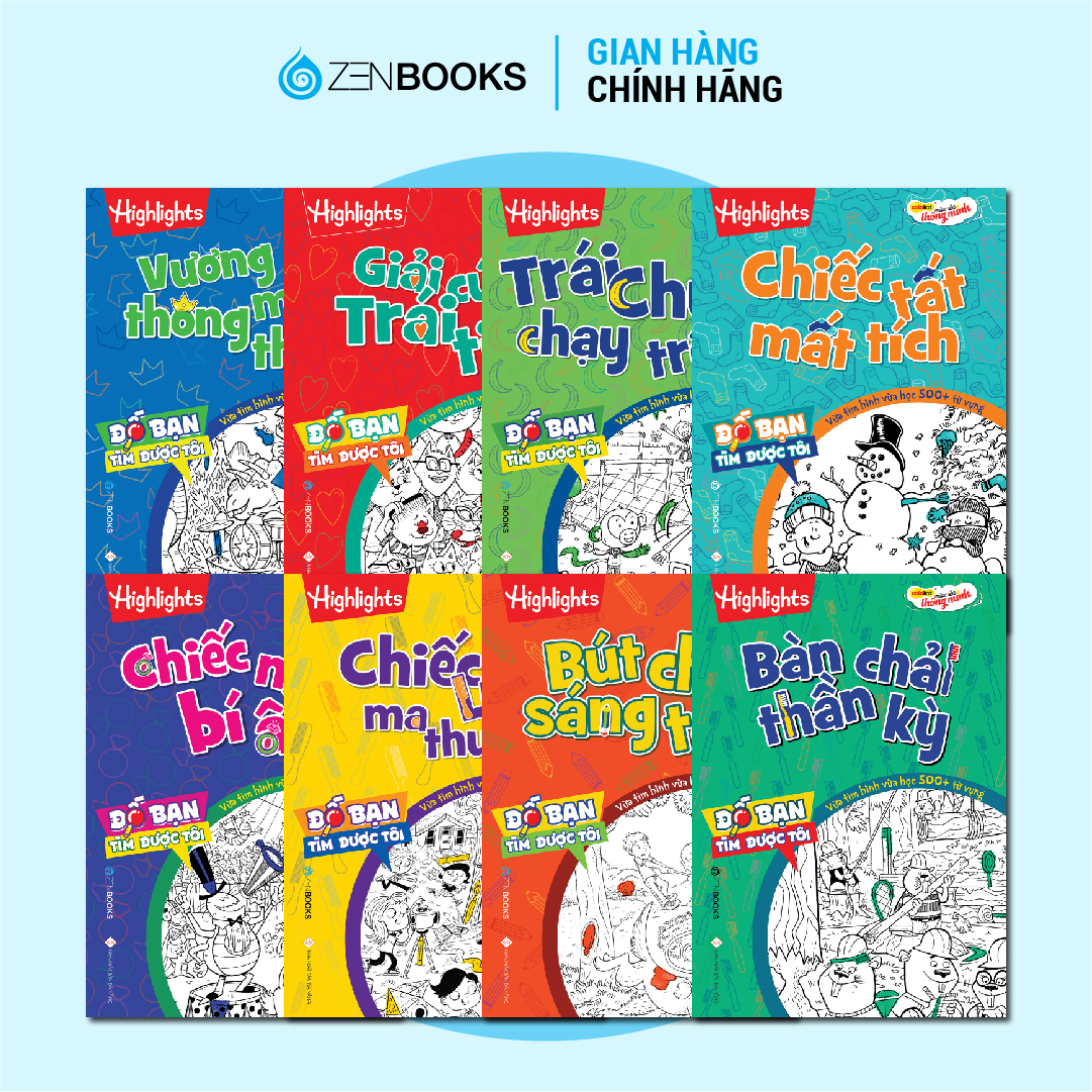 Sách - Trọn Bộ 8 Cuốn Đố Bạn Tìm Được Tôi