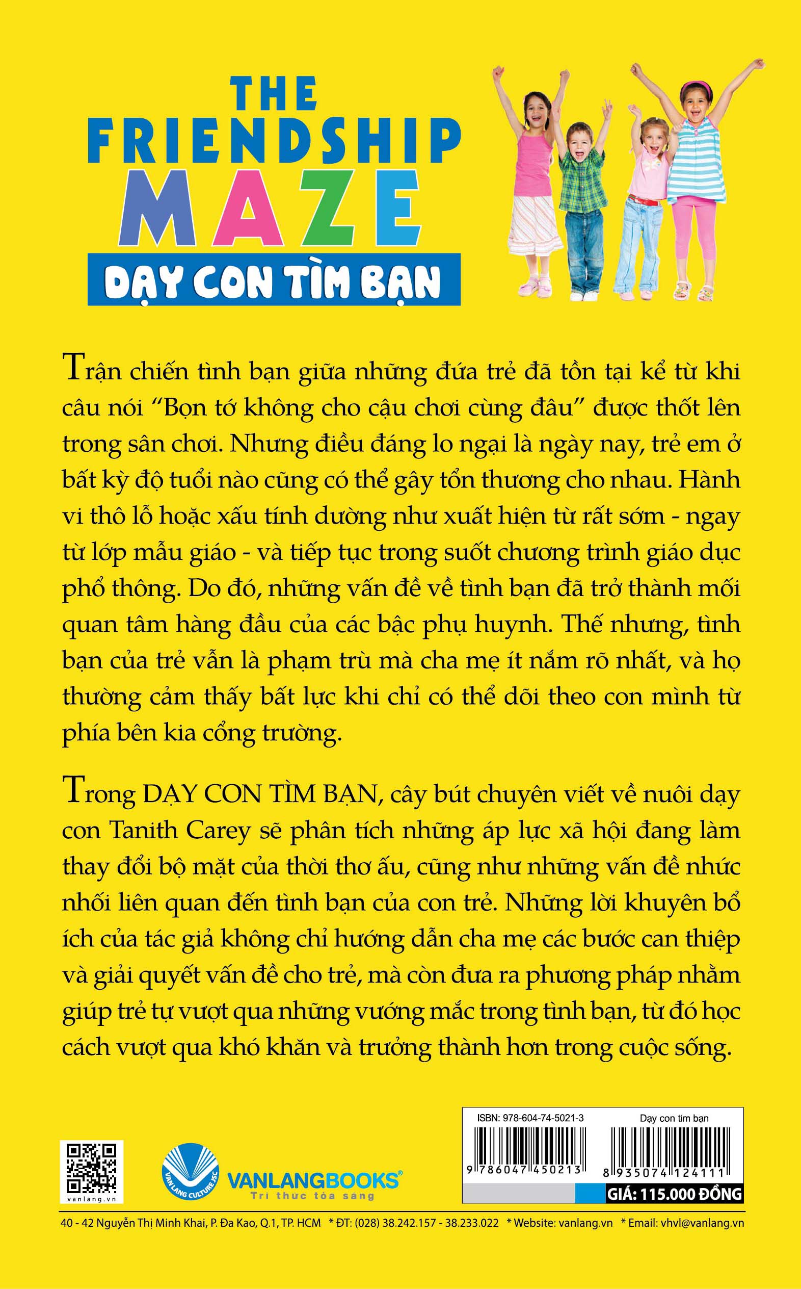 Dạy Con Tìm Bạn - Giải Mã Mê Cung Tình Bạn Của Con Trẻ