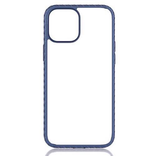 Ốp lưng cho iPhone 12 (6.1) và 12 Pro (6.1) hiệu MIPOW Hybrid Glass Pc Tpu viền màu chống sốc - Hàng nhập khẩu