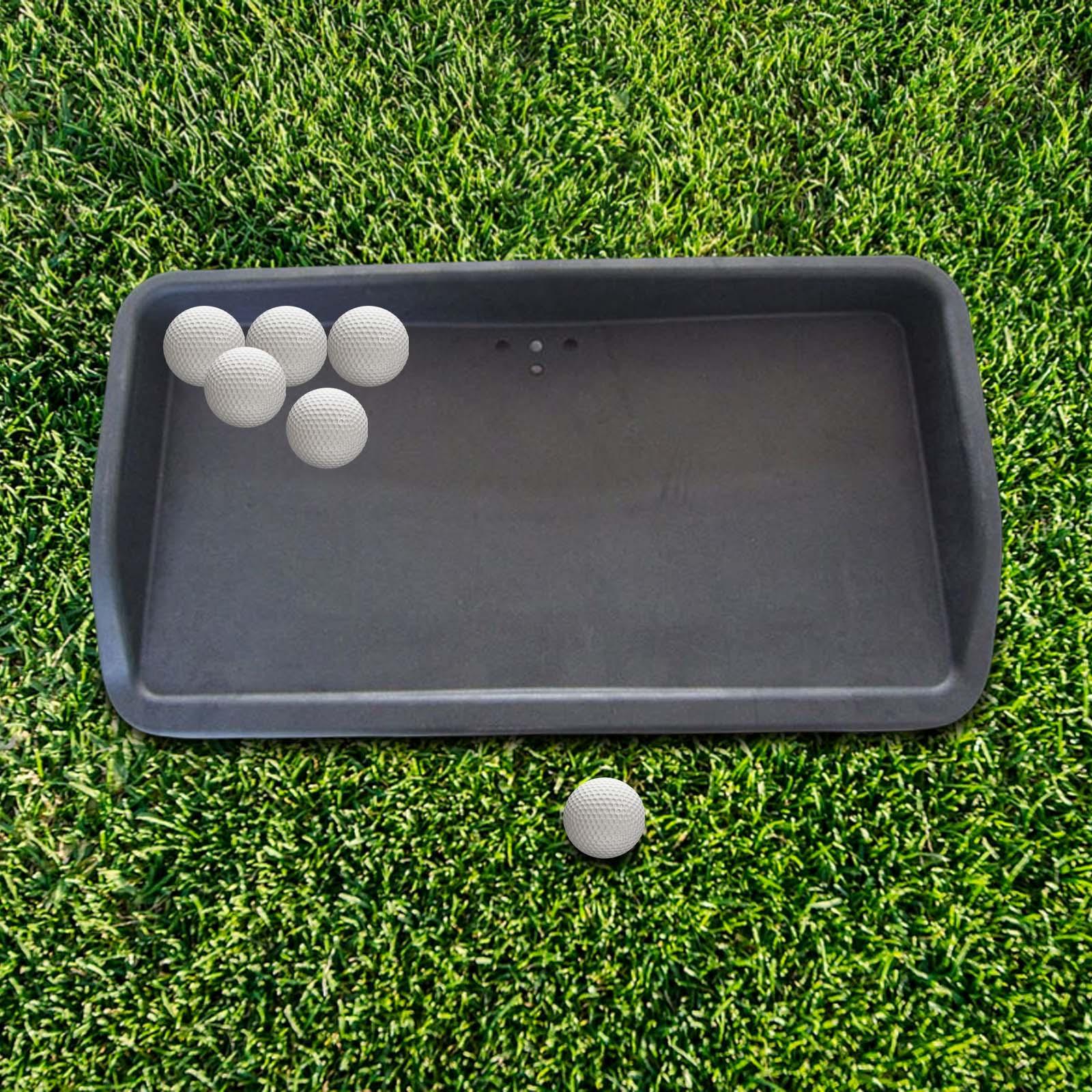 Lightweight Golf Ball Tray, Holder Accessories for Practice Outdoor Home Backyard