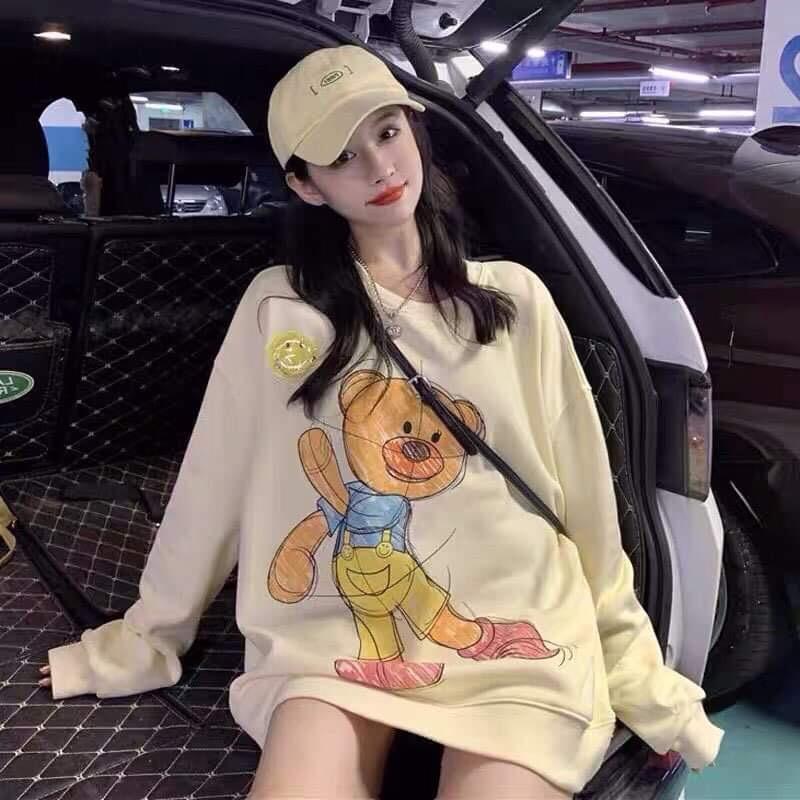 Áo Sweater gấu ném bóng TC6