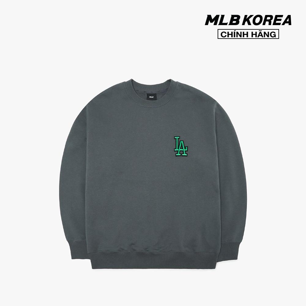 MLB - Áo sweatshirt tay dài phom suông Checkerboard Big Logo Overfit 3AMTO0226