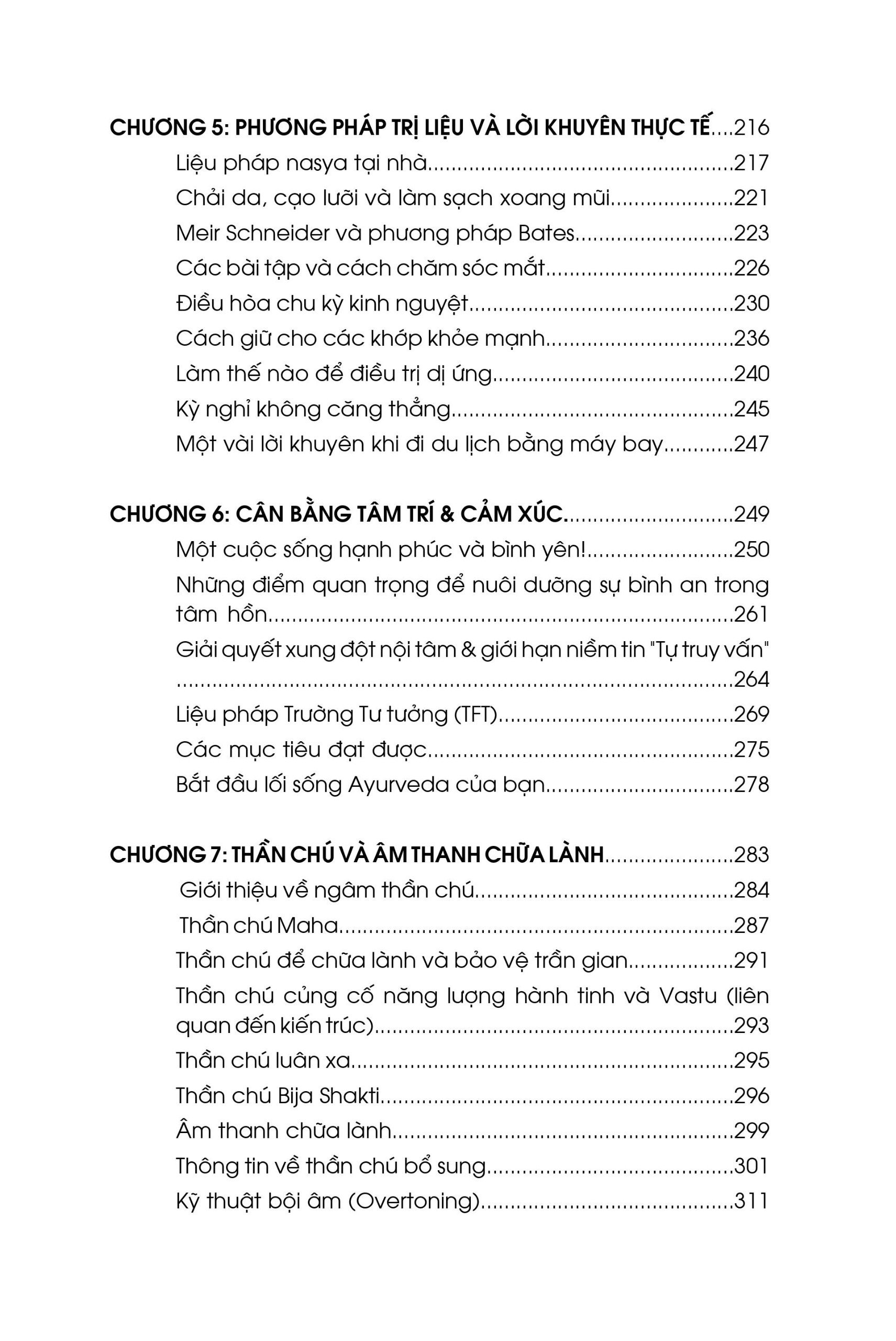 Sách Ayurveda, Cân Bằng Thân - Tâm - Trí, Phương Pháp Y Thuật Cổ Truyền Ấn Độ