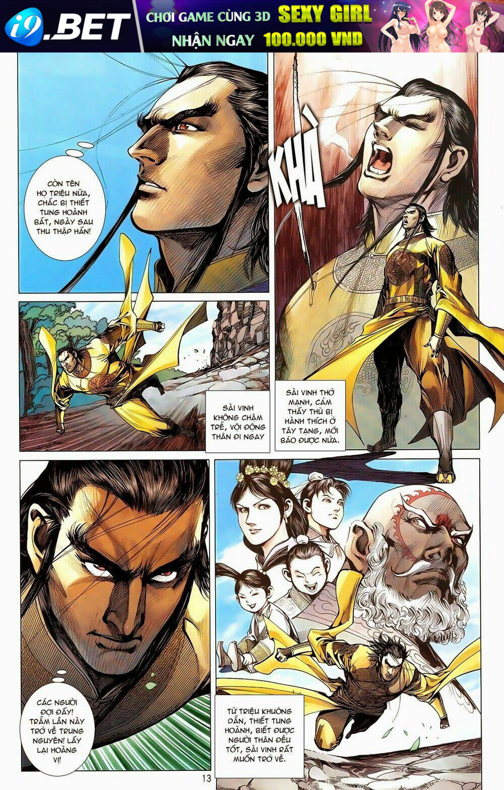 thiết tướng tung hoành (cựu tác) chapter 113 13