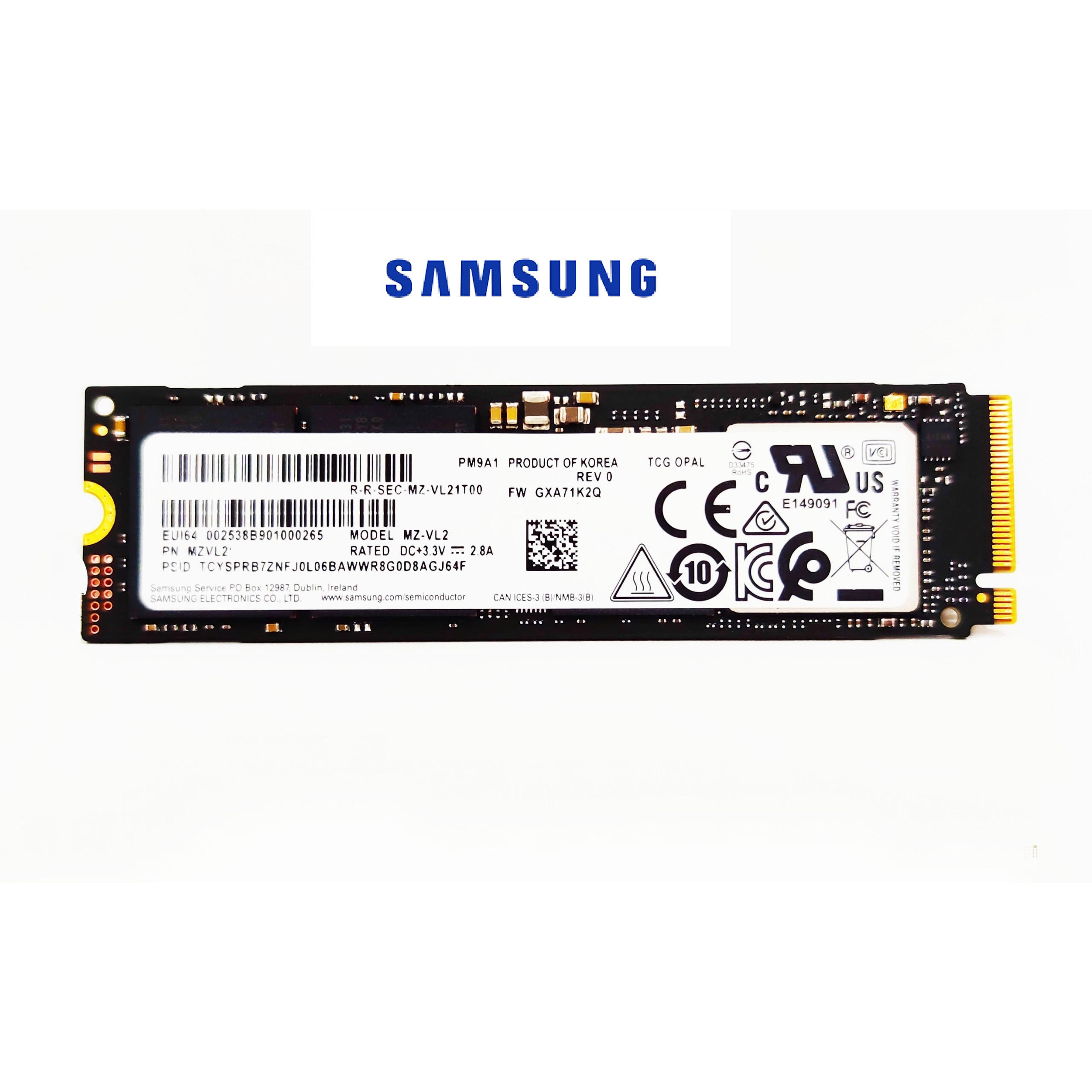 SSD Samsung PM9A1 M2 PCIe 4.0 - Hàng Nhập Khẩu