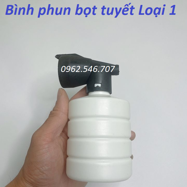 Bình tạo bọt tuyết sử dụng cho máy rửa xe cao áp Dung Tích 500ml