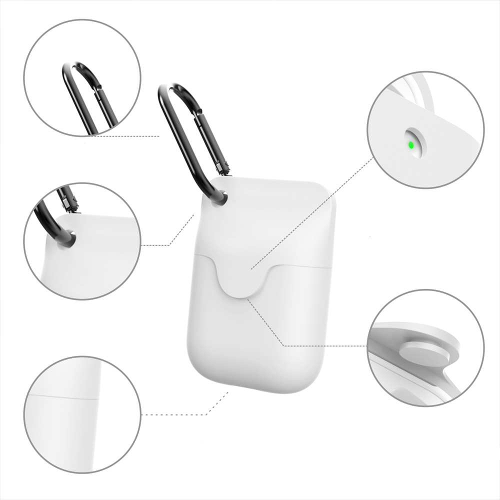 Bao Case Ốp Cho Airpods 1 / Airpods 2 Liquid Silicon Color