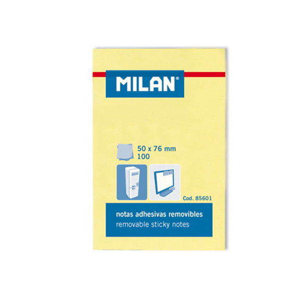 Bộ 2 Milan Giấy Notes 50X76Mm. 100 Tờ 85601