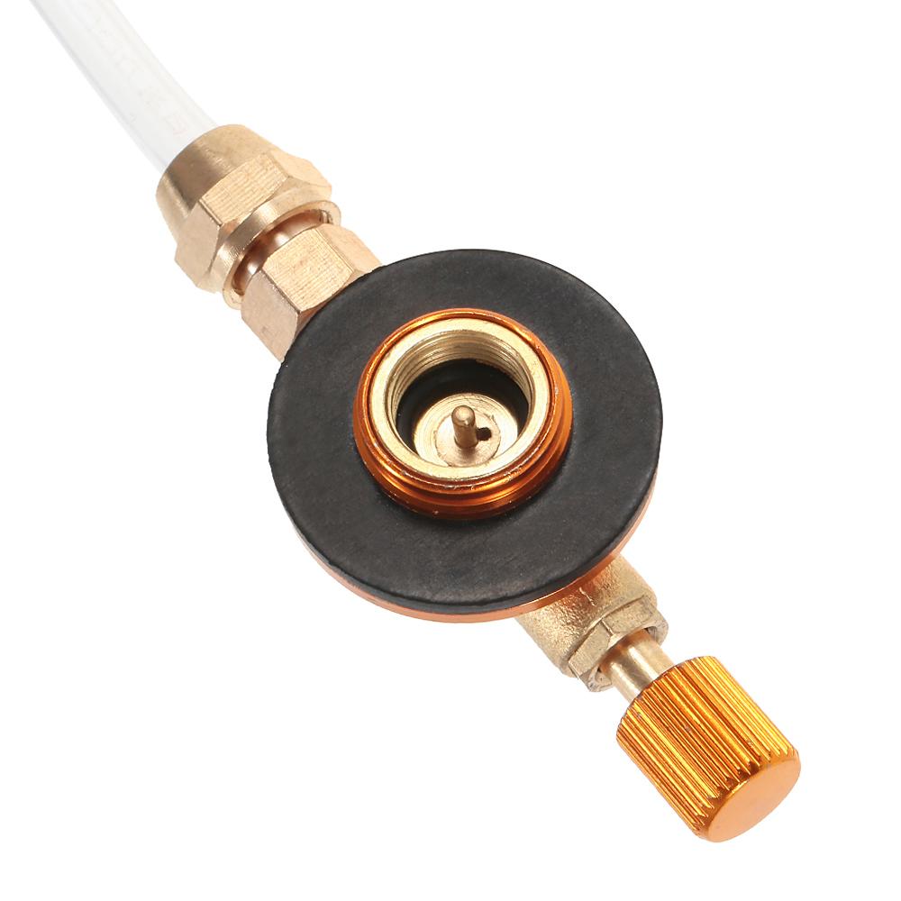 Outdoor Camping Gas Stove Adapter Gas Tank Refilling Pipe Gas Stove Accessories