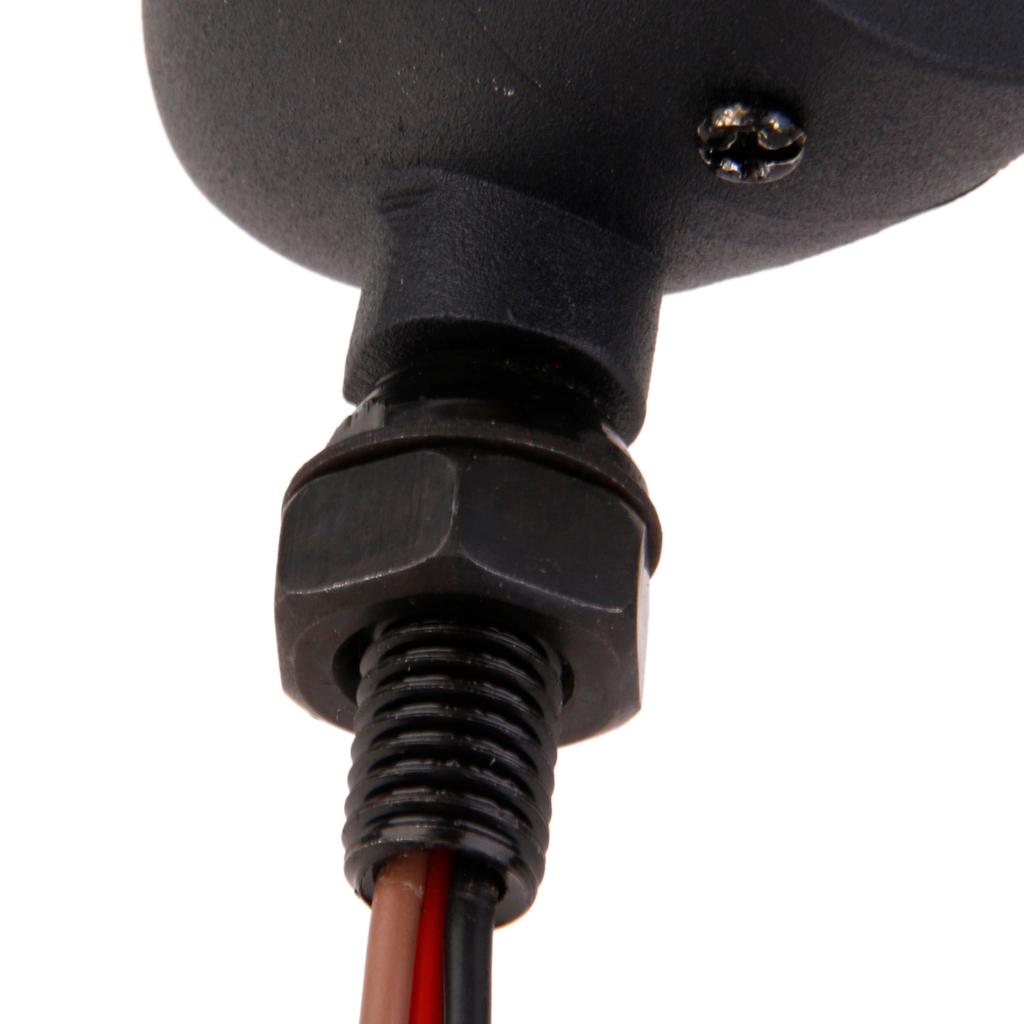 2x Motorcycle Turn Signals Mini   Blinker Red Indicator Lights Lamp