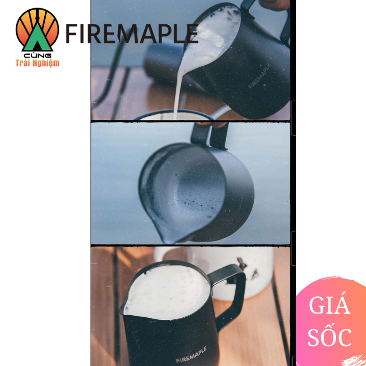 [CHÍNH HÃNG] Cốc tạo bọt cà phê/sữa 350ml của FireMaple