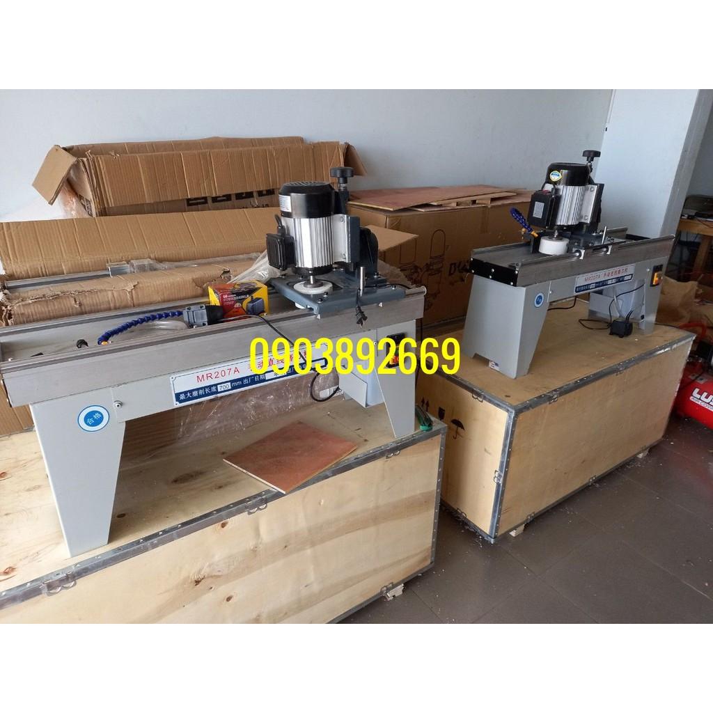 Máy mài lưỡi bào gỗ MR207 - mài 1 lần 3 lưỡi