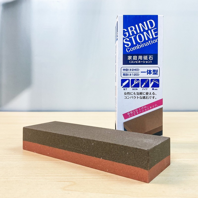 Đá mài dao kéo 2 mặt Grind Stone - Hàng nội địa Nhật Bản nhập khẩu chính hãng