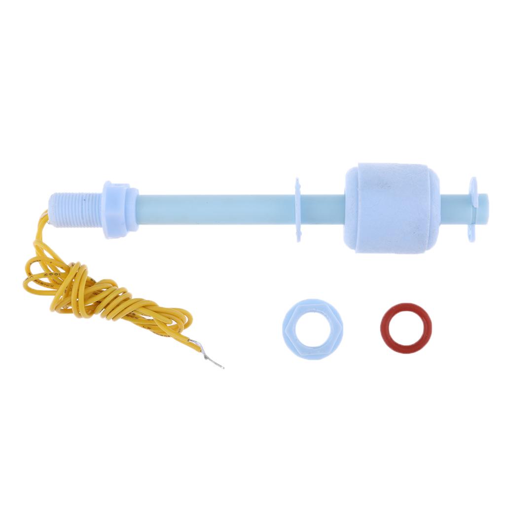 M10*100MM PP Tank Pool Water Level Liquid Sensor Vertical Float Switch 100V