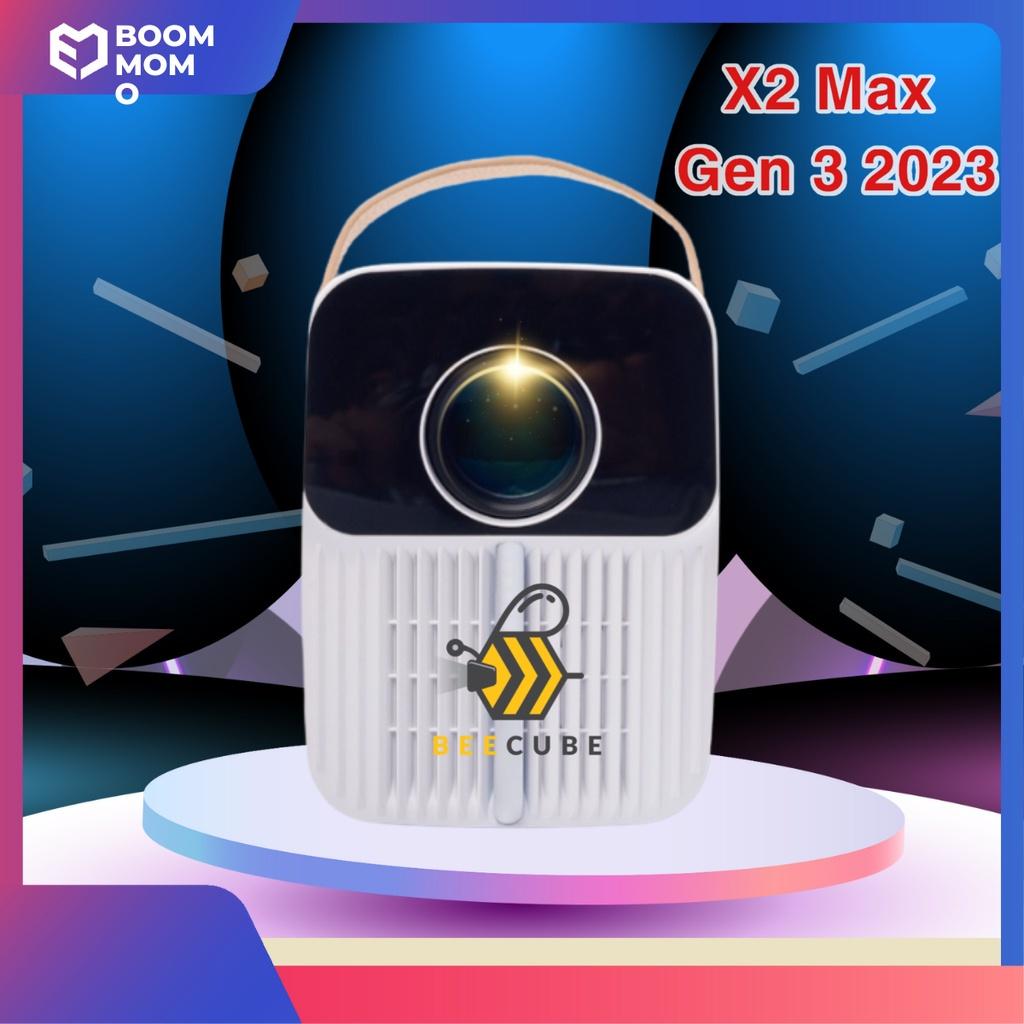 Máy Chiếu Mini BeeCube X2 Max Gen 3 - Độ phân giải Full HD 1080P - Bảo Hành 12 Tháng - Máy chiếu 4k, SD cho điện thoại