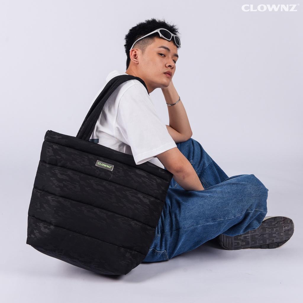 Túi tote phao trần bông, coach Puffle Bag unisex nam nữ bigsize ulzzang hàn quốc