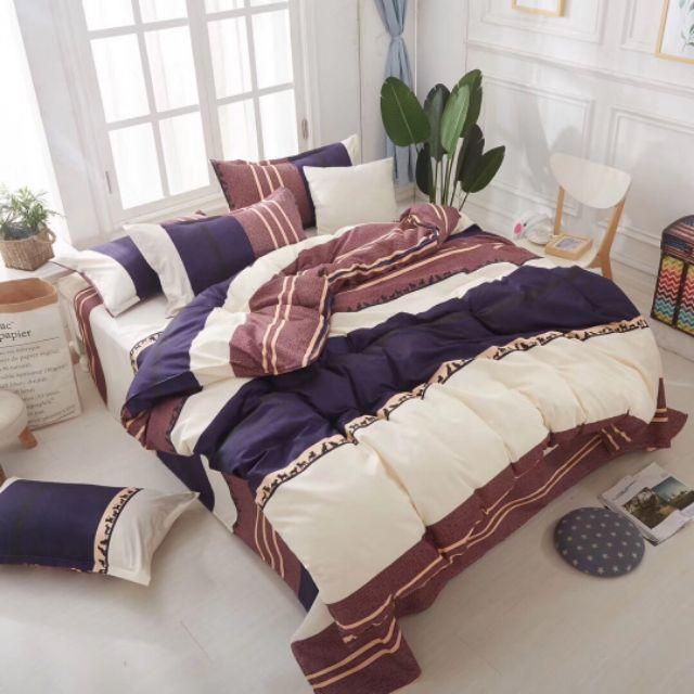SÉT CHĂN GA VÀ VỎ GỐI POLY COTTON