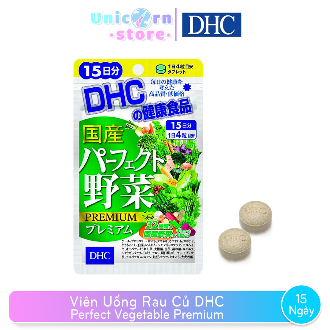 Viên Uống Rau Củ DHC Perfect Vegetable Premium