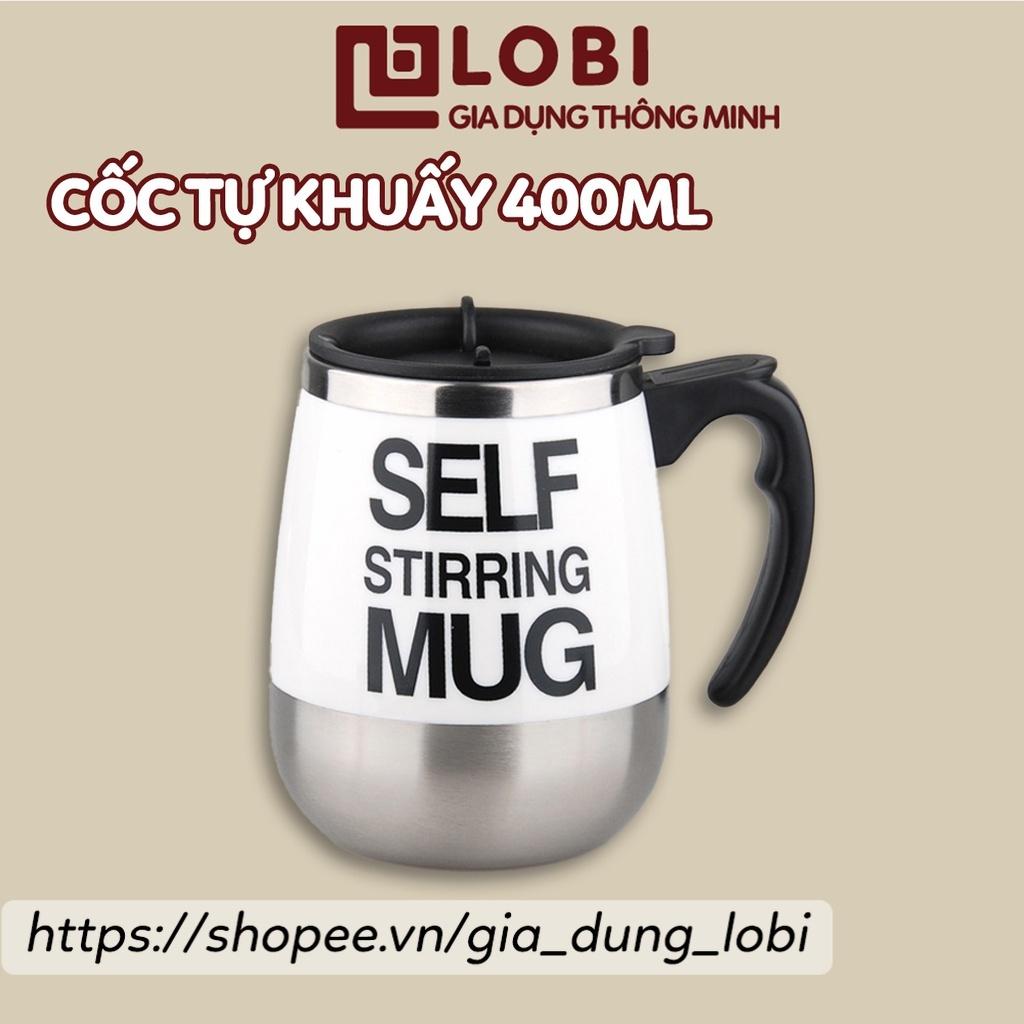 Cốc tự khuấy 400ml cốc pha cà phê tự động Self Stirring Mug