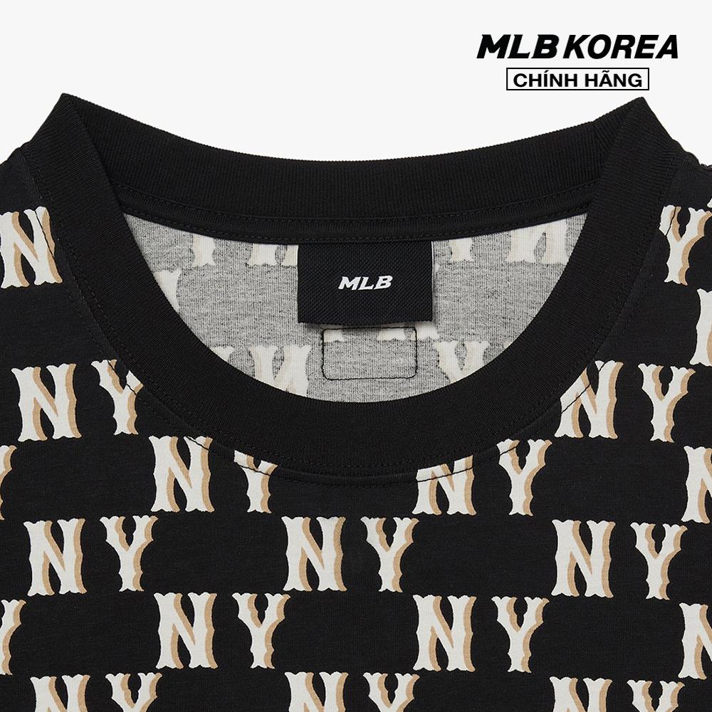 MLB - Áo thun unisex cổ tròn tay ngắn Classic Monogram Front Pattern 3ATSM1133-50BKS