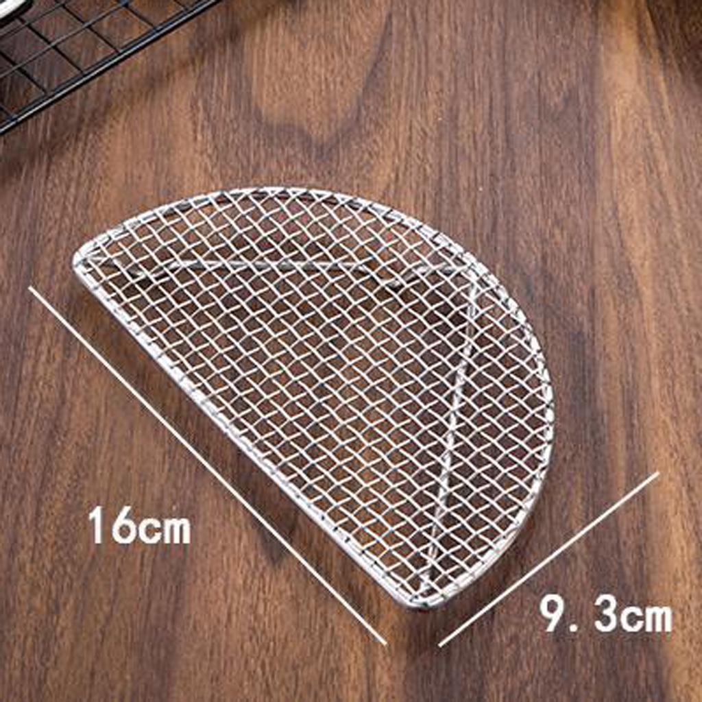 Stainless Steel Barbecue Grill Net Grate Pot Rack Roasting Tool Nonstick