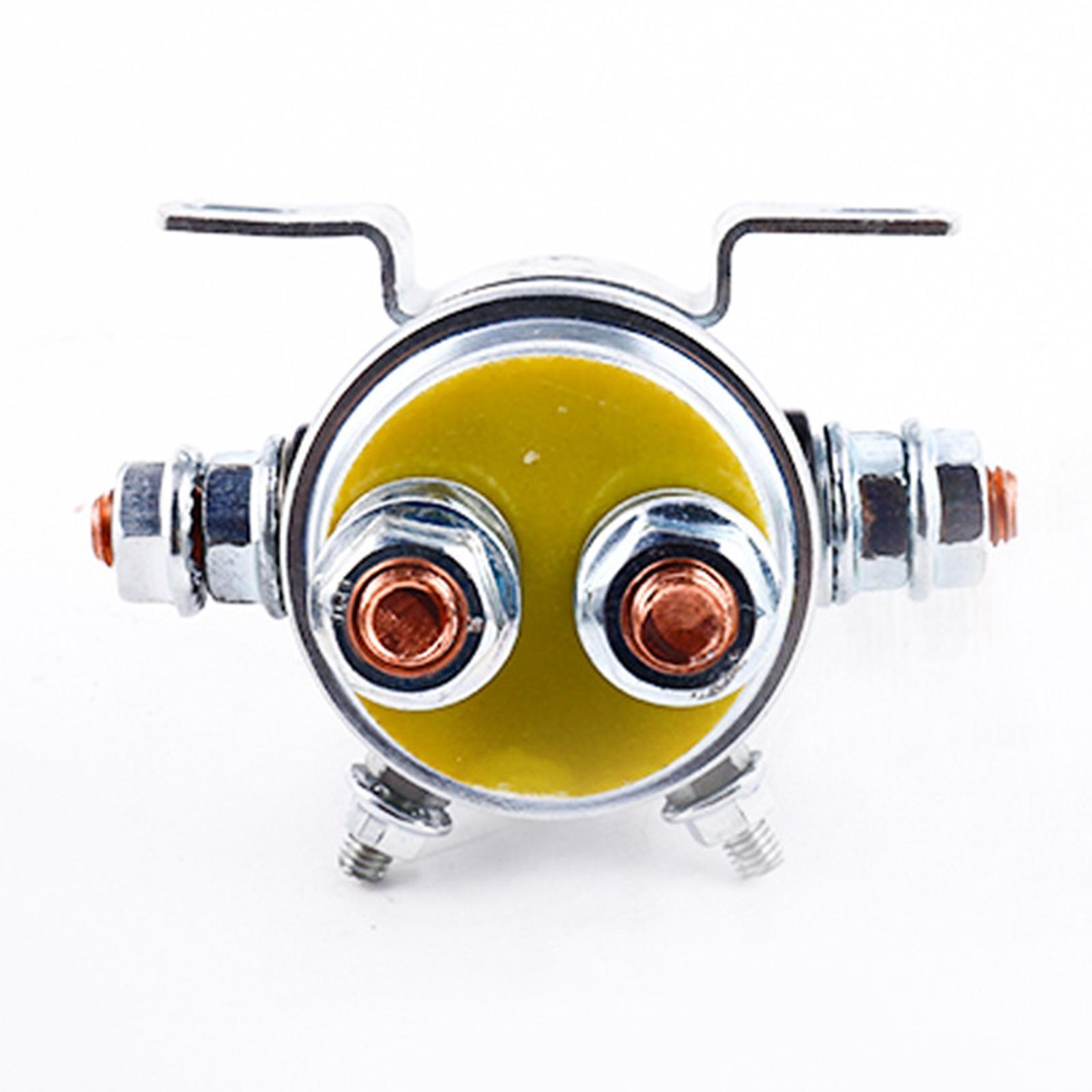 Switch Relay Solenoid 3 Terminal Marine 12V 600A Winch Contactor Continuous Solenoid Relay